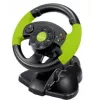 Juhtmega mängukontroller ESPERANZA EG104 PlayStation 3-le ja Xbox 360-le, must/roheline