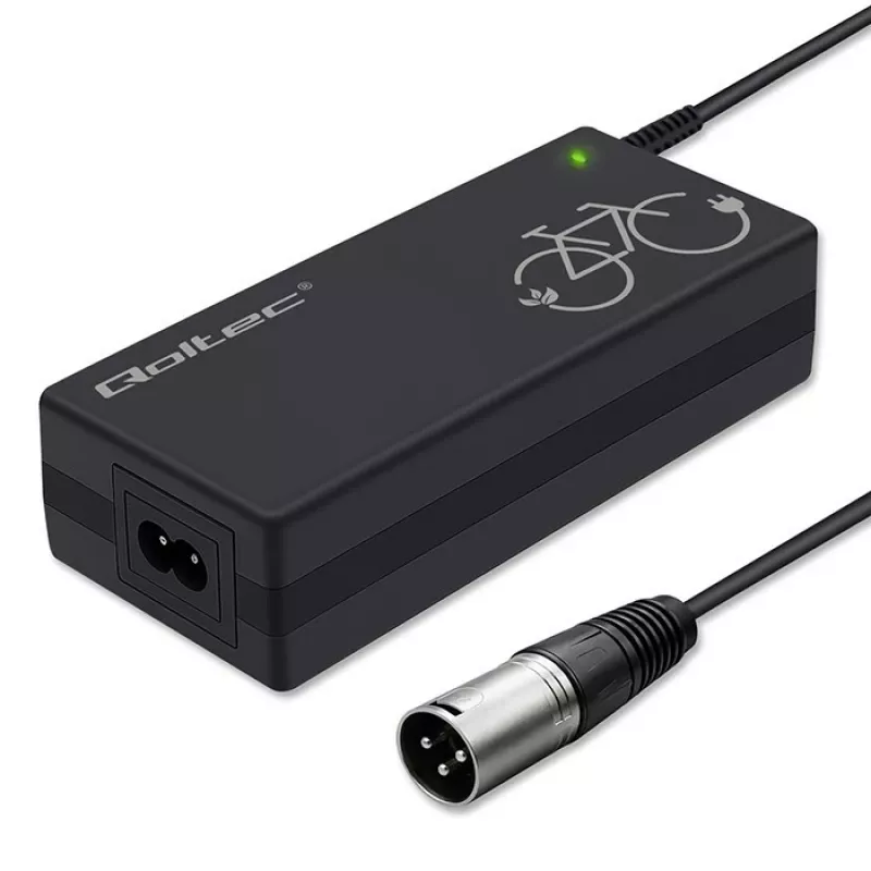 Laadija elektrirattale 36V 42V 2A 3P XLR 18mm