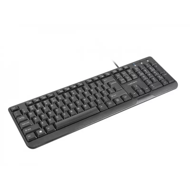 NATEC KLAVIATUUR TROUT SLIM USB, USA PAIGUTUS, MUST