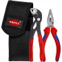 Mini-Zangenset, in Tool Belt Pouch, Zangen-Set Punane/Must, 2-piece