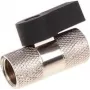 Alphacool 2-suunaline kuulkraan G1/4 - Chrome (17353)