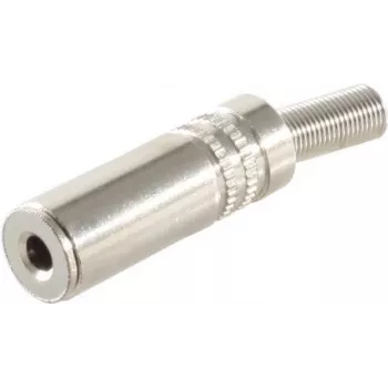 Juhtmepistik ShiverPeaks BS51110-M 3,5 mm roostevaba teras emane