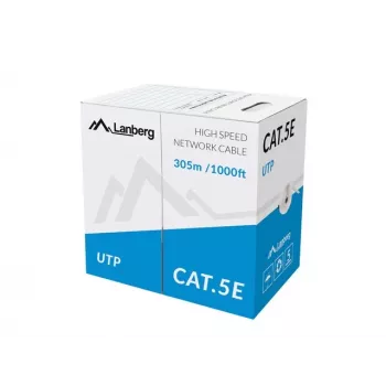 Lanberg LCU5-11CC-0305-S võrgukaabel Hall 305 m Cat5e U/UTP (UTP)