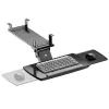 Maclean lauaalune klaviatuurihoidik, reguleeritav, max 5 kg, must, MC-156 B