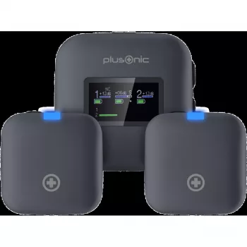 Juhtmeta mikrofoni komplekt Plusonic PS-TDS8 USB‑C, Lightning ja 3,5 mm ühenduvusega