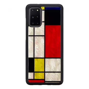 Kaitseümbris iKins Samsung Galaxy S20+ jaoks — must trükitud disain