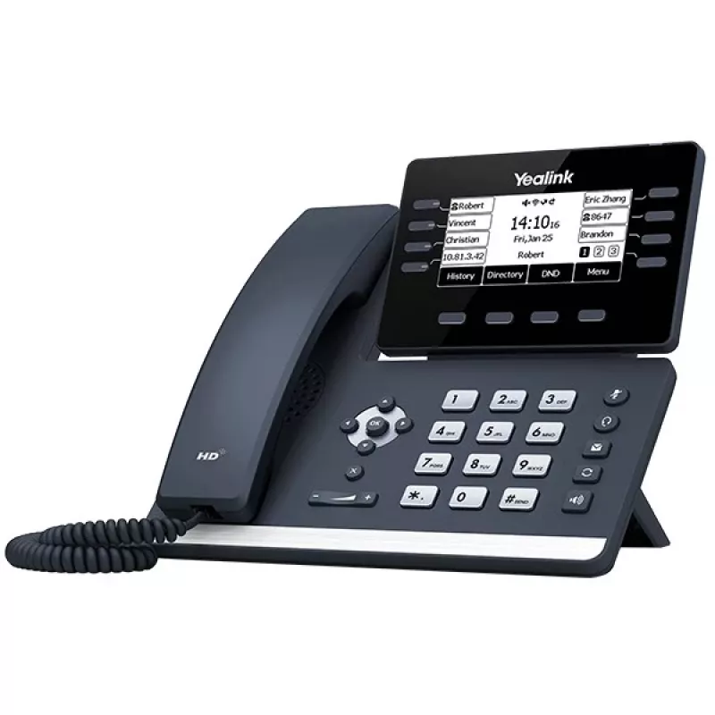 Yealink SIP-T53W IP-telefon Hall 8 liini LCD Wi-Fi