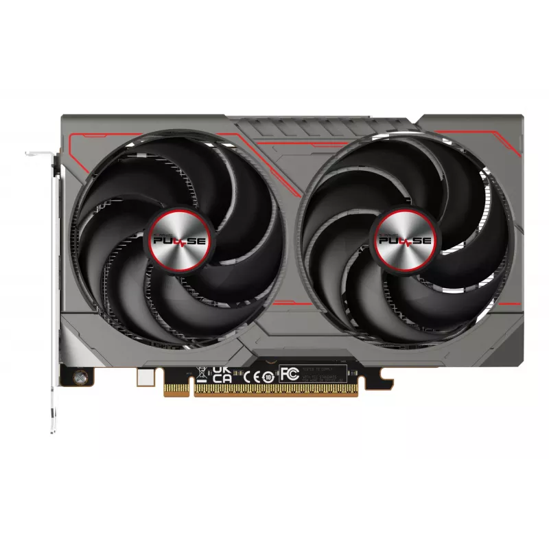 Graafikakaart Sapphire Radeon RX 9060 XT — 8 GB GDDR6, 128-bit, PCIe x16 5.0, kahe ventilaatoriga jahutus