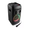 Peokõlar JVC XS-EP514B — stereoportatiivkõlar, 150 W RMS, Bluetooth 5.0, TWS, 4000 mAh aku, karaoke, FM, must