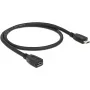 USB-kaabel Micro-USB B DeLOCK 83567 0,5 m