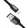 BASEUS Colorfone CAMLT-BSY01 USB-kaabel 1.2 m USB A 3 x USB C Must, Punane, Sinine