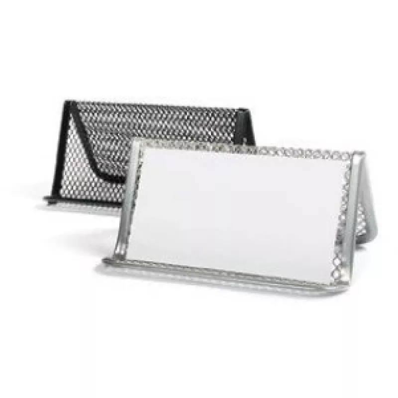 Business stand Forpus, must, 1 lahtriga, perforeeritud metall