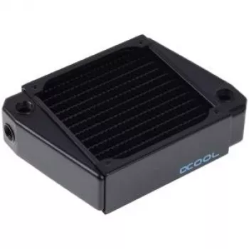 Alphacool NexXxos XT45 - Radiator-Block - Cooper - Steel - Must - 1/4 - 1,5 bar - 12 cm (14232)