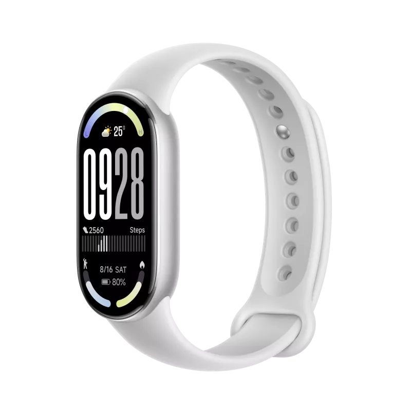 Nutikell Xiaomi SmartBand 10 Hõbedane AMOLED BT