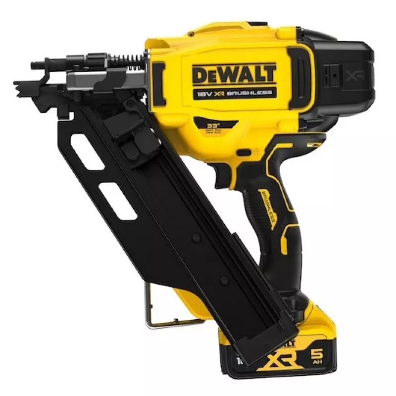 Naelapüstol DeWalt DCN930P2-QW juhtmevaba harjadeta, 30° nurga all