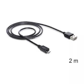 USB-kaabel DeLOCK EASY-USB 2.0-A Micro-B 2 m