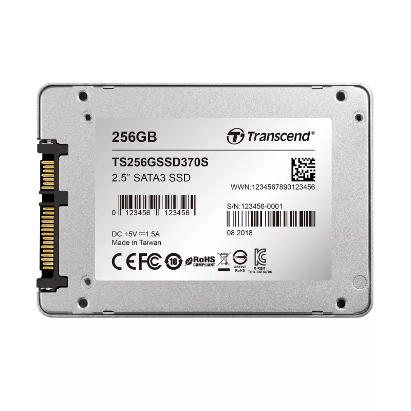 SSD-disk Transcend 256GB 2,5-tolline SATA3 TS256GSSD370S