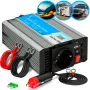 Autopingemuundur Extralink OPIM-500W 12V, 500W modifitseeritud siinus, alumiiniumkorpus, aktiivjahutus