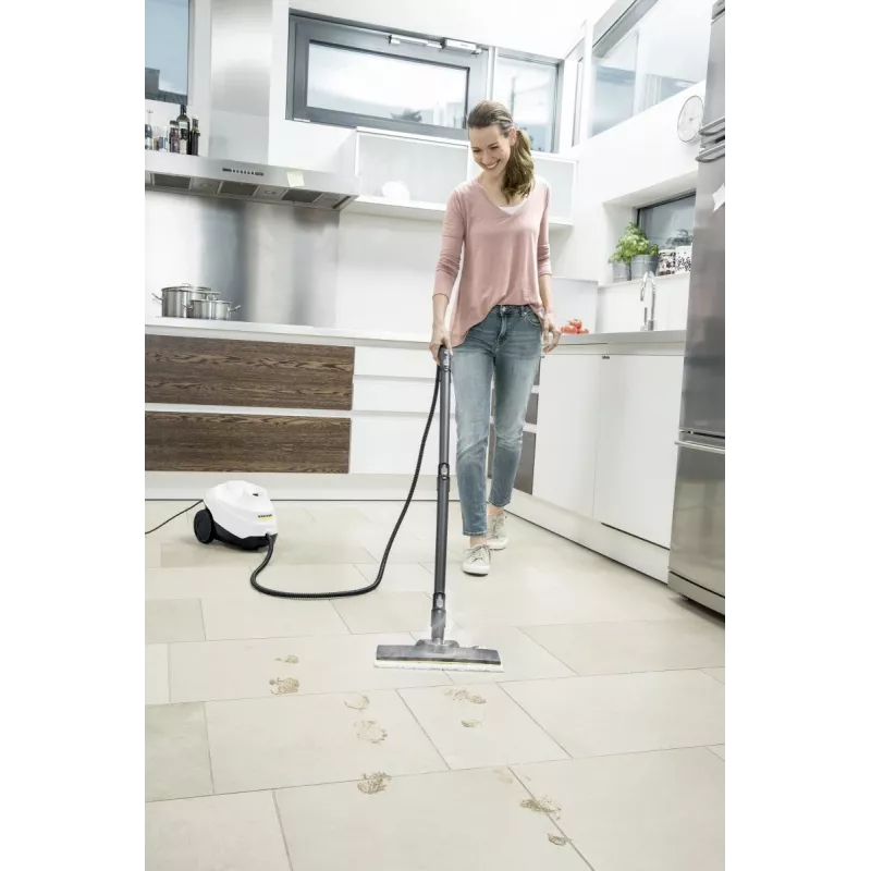 Silindriline aurupuhasti Kärcher SC 3 EasyFix — 1900 W, 0,5 L paak, 3,5 baari, 2,2 m voolik