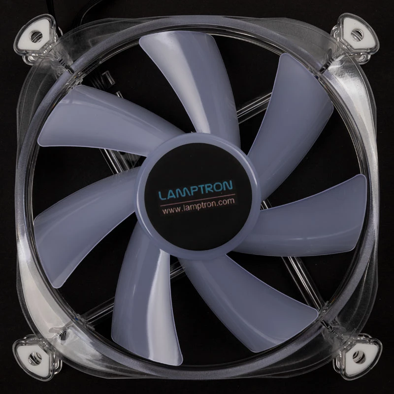 LAMPTRON Icecloud+ ARGB 120mm kolmekordne PWM ventilaatorikomplekt - must
