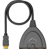 HDMI-Umschaltbox 3 to 1 (4K @ 60Hz), HDMI-lüliti (must, 55 cm kaabel)