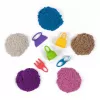 Kinetic Sand Castle Case - Lime roheline