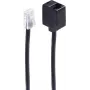 shiverpeaks BS70223-8/4 telefonikaabel 3 m must (BS70223-8/4)