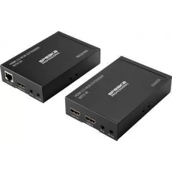 SpeaKa Professional SP-HDE-300 HDMI® pikendaja (laiendus) üle võrgukaabli RJ45 60 m (SP-9393012)