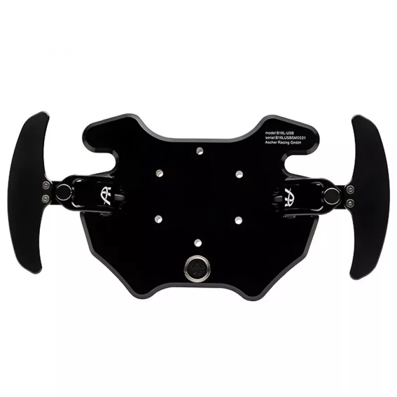 Nupplaud Ascher Racing B16L-USB võidusimulaatoritele, 12 sisendit, USB, suur ühilduvus