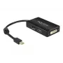 Kaabel DeLOCK 0,16m DisplayPort HDMI DVI Mini DisplayPort