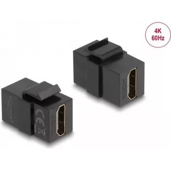 DeLOCK Keystone'i moodul HDMI emane HDMI emasele must 87875