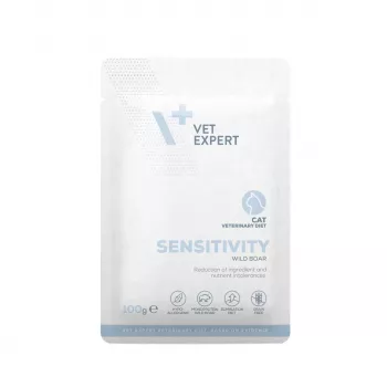 märg kassitoit VETEXPERT Veterinary Diet Sensitivity pouch 100 g — boar, teraviljavaba, adult