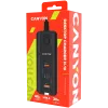 CANYON laadija H-10 PD 20W QC 3.0 18W 2USB-A 2USB-C Laua must