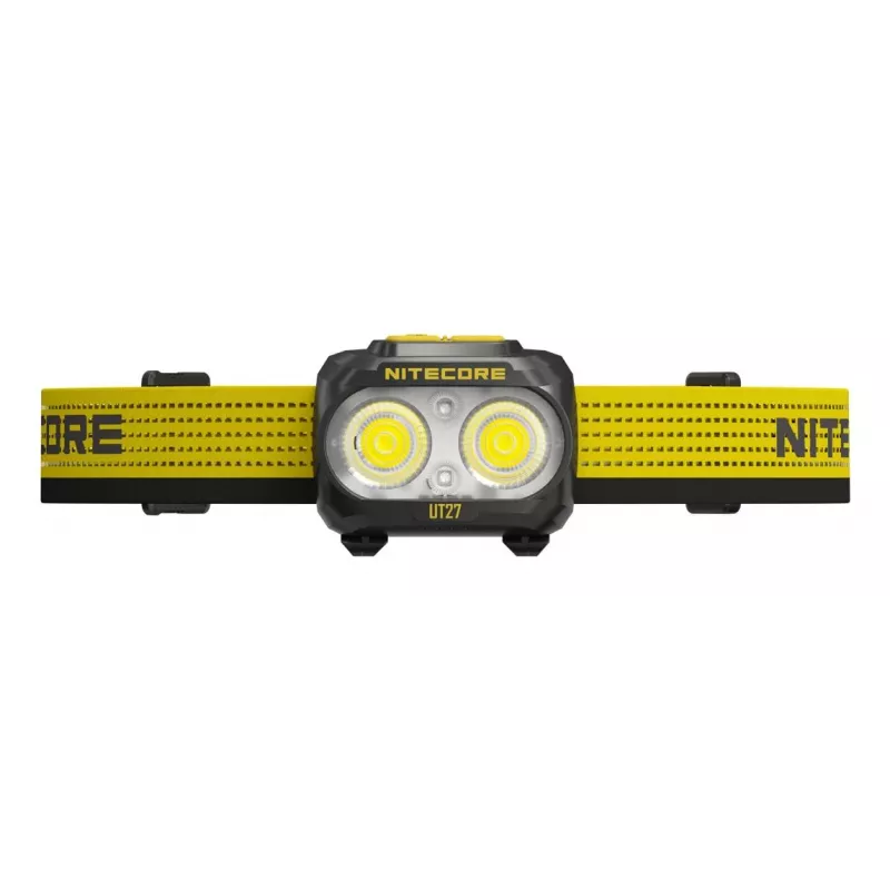 Nitecore UT27 MCT Must, Kollane Pealamp LED