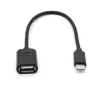 TB kaabel OTG USB AF - USB C 15cm must (AKTBXKU4PAC015B)