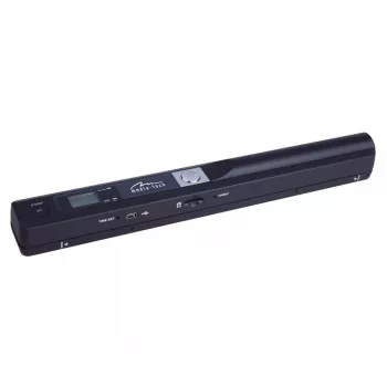 Pliiats-skanner MEDIA-TECH MT4090, must, LED-ekraan, USB 2.0, MicroSD, AAA patarei