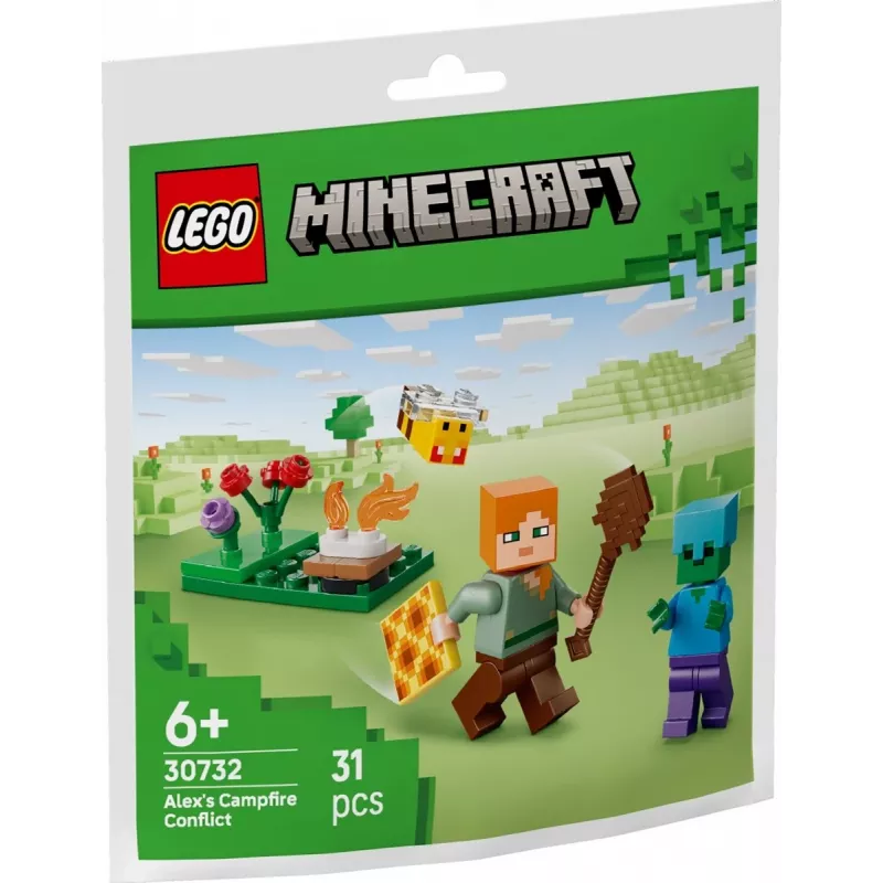 Bricks Minecraft 30732 Alexi lõkke konflikt