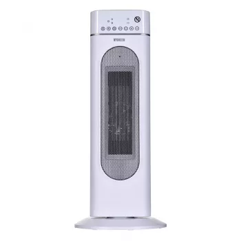 Elektriline keraamiline kütteseade NOVEEN PTC3000, 2000 W (1200 W min), LED-ekraan, taimer, kaugjuhtimispult, pendeldamine, valge
