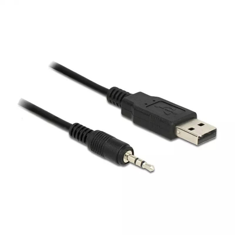 USB 2.0-A kuni 2,5 mm helikaabel DeLOCK 83789