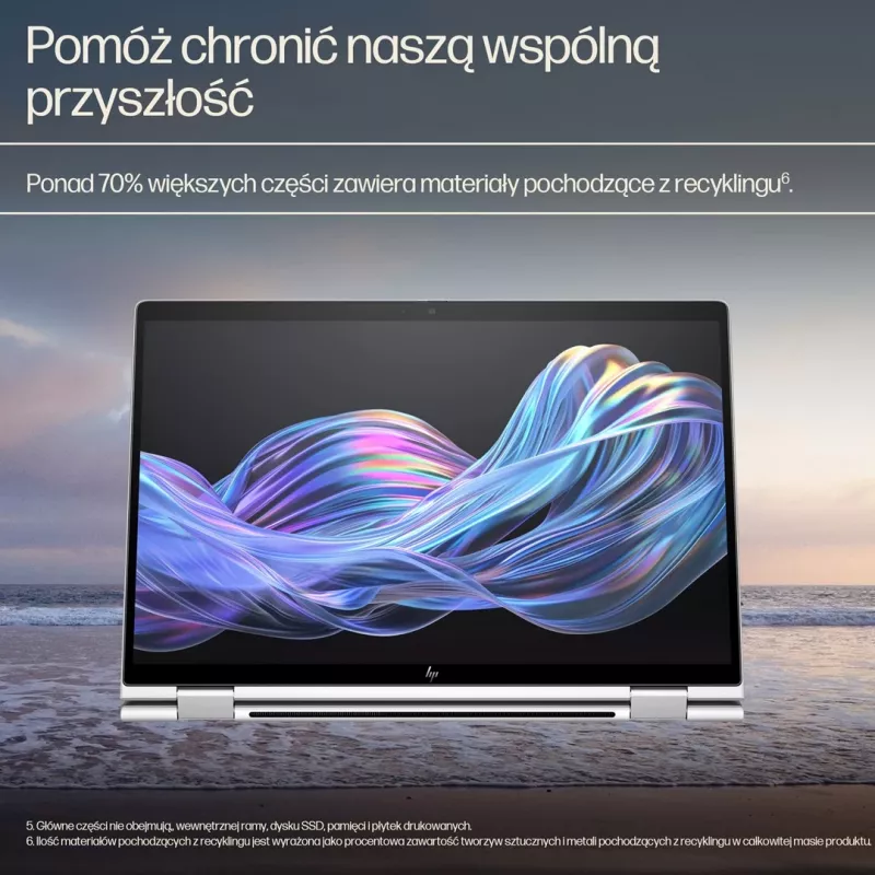 HP EliteBook X Flip G1i 14-tolline sülearvuti Next Gen AI PC Copilot+ PC Hübriid (2in1) Puuteekraaniga 512GB SSD Windows 11 Pro