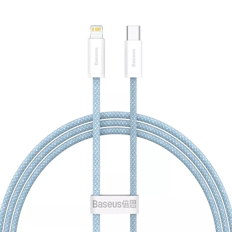 USB-C - Lightning kaabel Baseus Dynamic Series, 20W, 1m (sinine)