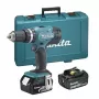Makita DHP453RFE trell, võtmeta, must, sinine, 1,8 kg