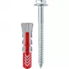 FISCHER TÜÜBEL DUOPOWER 10x50 S 25 tk. KOOS KRUVIDEGA