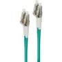 ALOGIC LCLC-0.5-OM4 fiiberoptiline kaabel 0,5 m LC türkiissinine (LCLC-0.5-OM4)