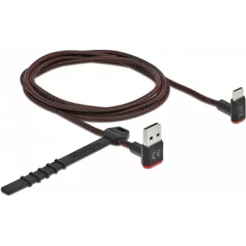 USB-kaabel Type-A isane USB USB-C isane nurga all DeLOCK 85277