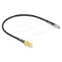 Koaksiaalkaabel DELOCK 90919 RG-174, 20 m, RP-SMA – TS9, must