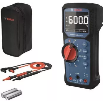 Digitaalne multimeeter Bosch GDM 600-15 (mudel 0601077300) vahelduv- ja alalispinge ning elektriliste mõõtmiste jaoks