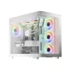 Arvutikorpus Midi LC-Power Gaming 8001W Pro-Storm Light, ATX, Must