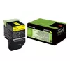 Toner Lexmark Cartridge 702HY kollane 70C2HY0 3000 lehekülge