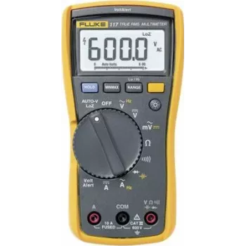 Fluke 117 Multimeeter Digitaalne multimeeter CAT III 600V (2583647)